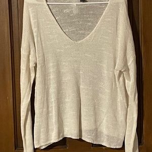 Forever 21 XL white sweater